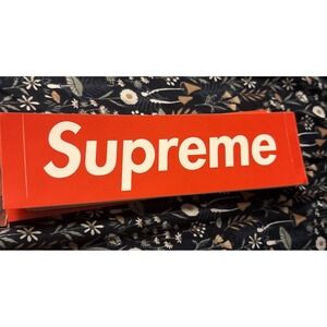 Supreme Red Box Logo Sticker 100% Authentic 3 PC